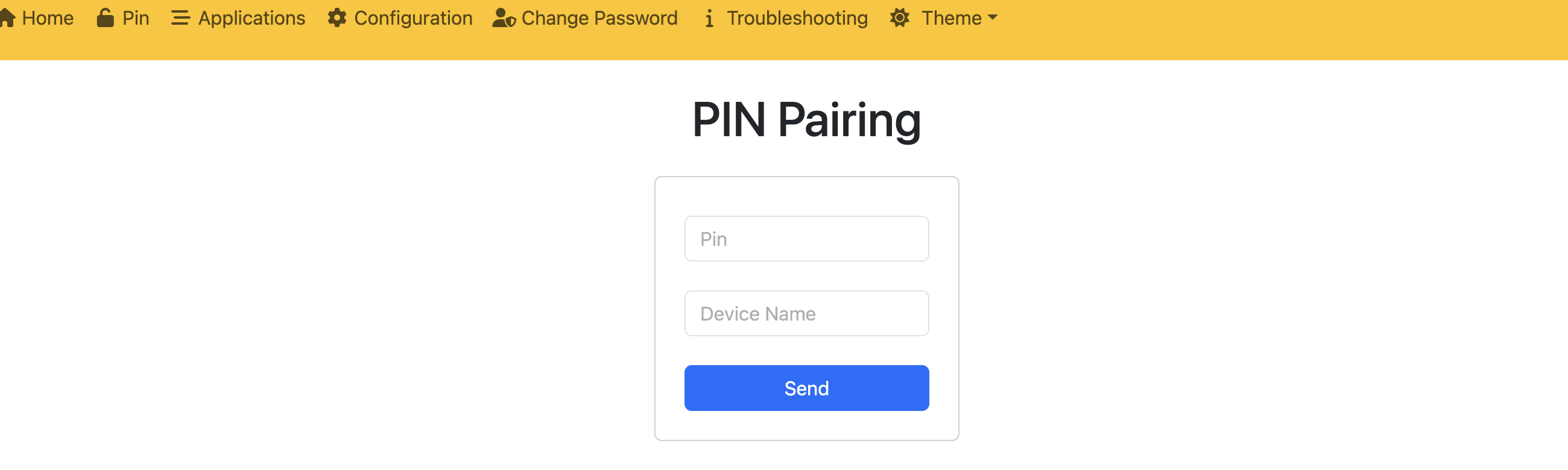 Sunshine 配对页面