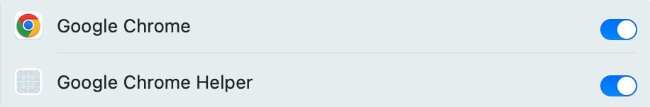 Enable local network