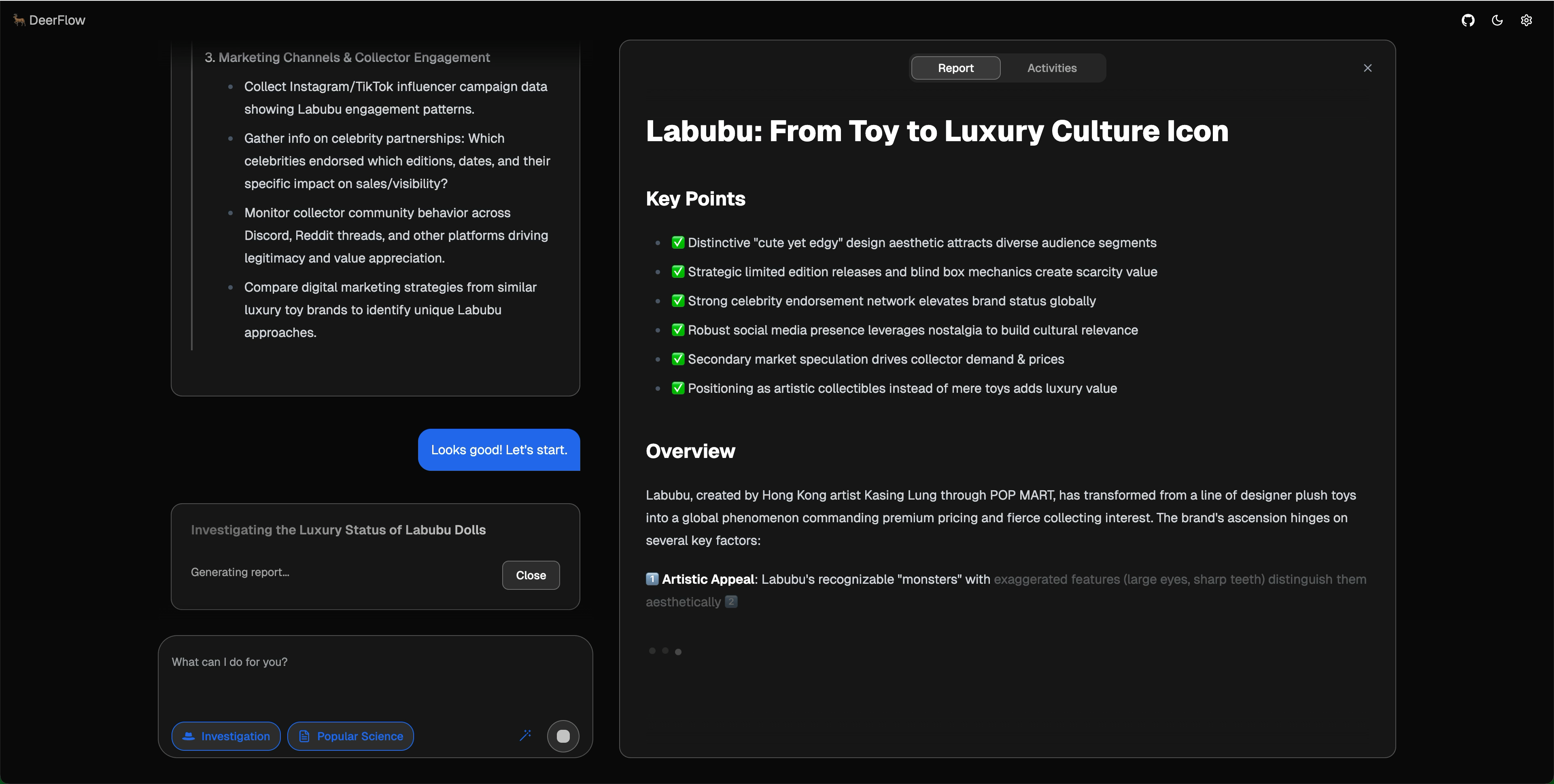 View research report