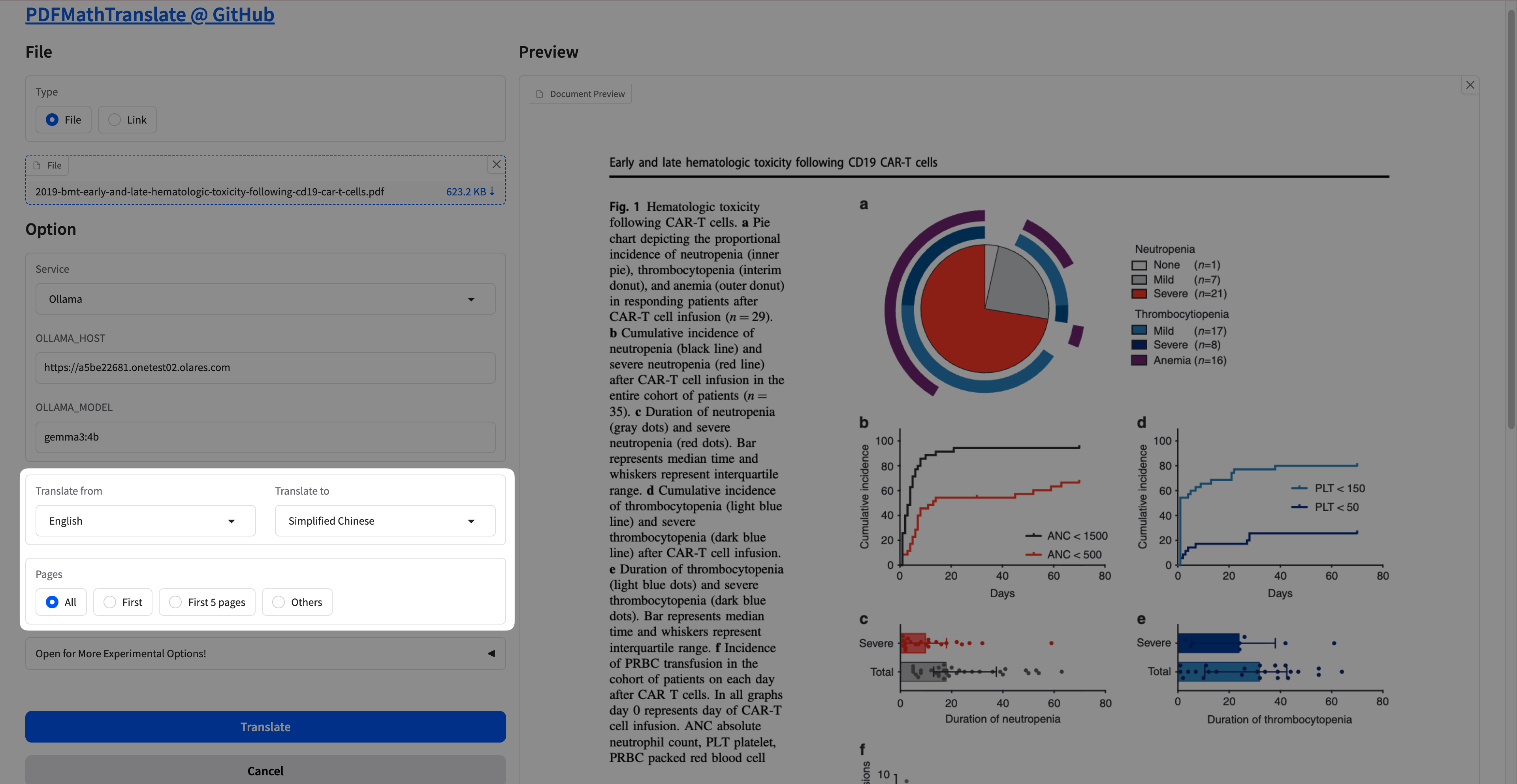 Set translation scope in PDFMathTranslate
