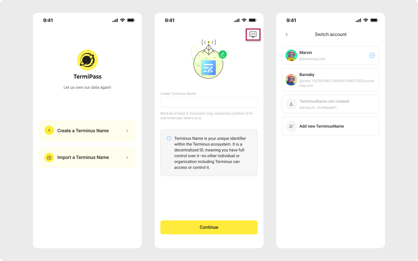 Olares ID management