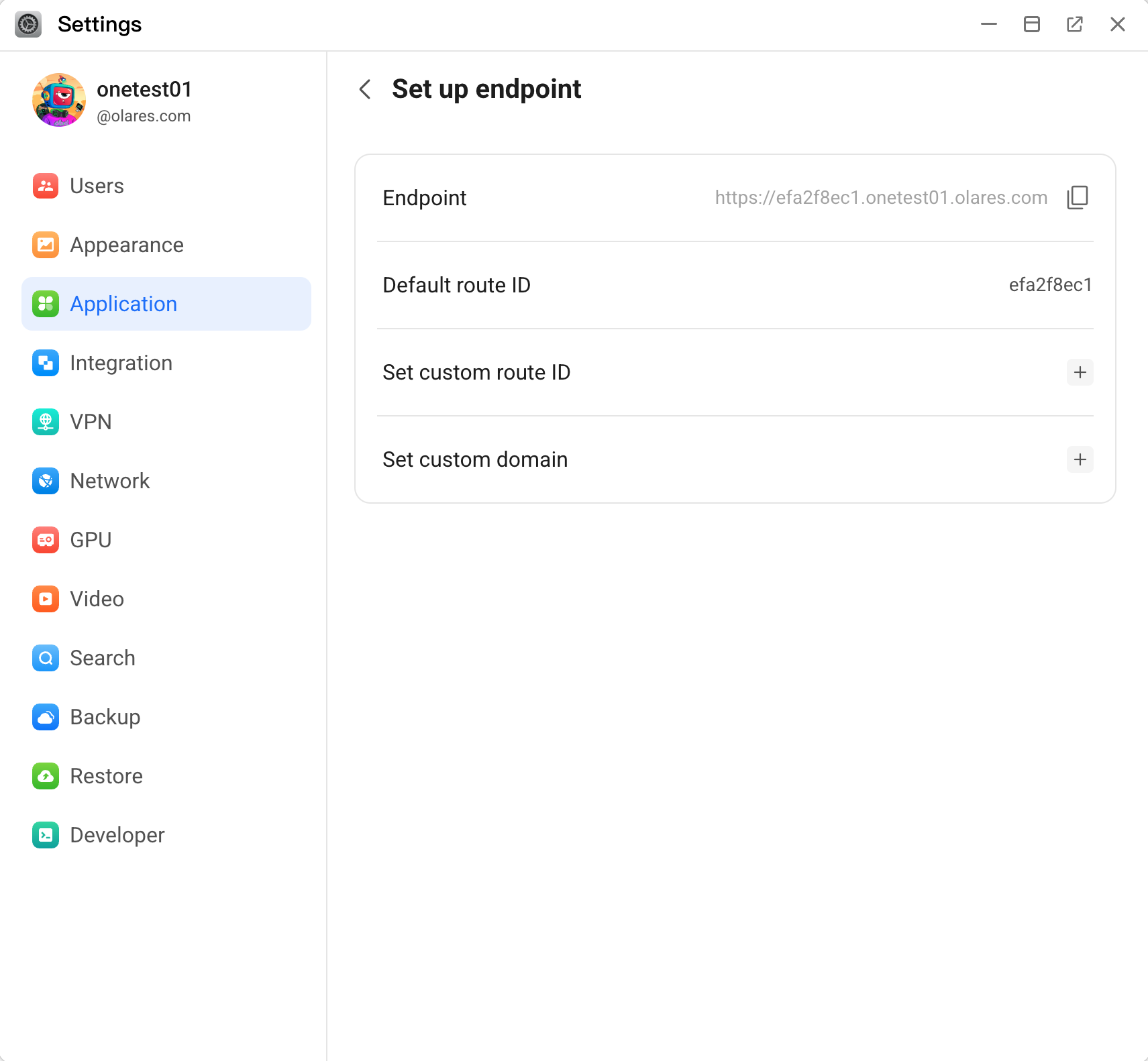 OpenClaw endpoint address
