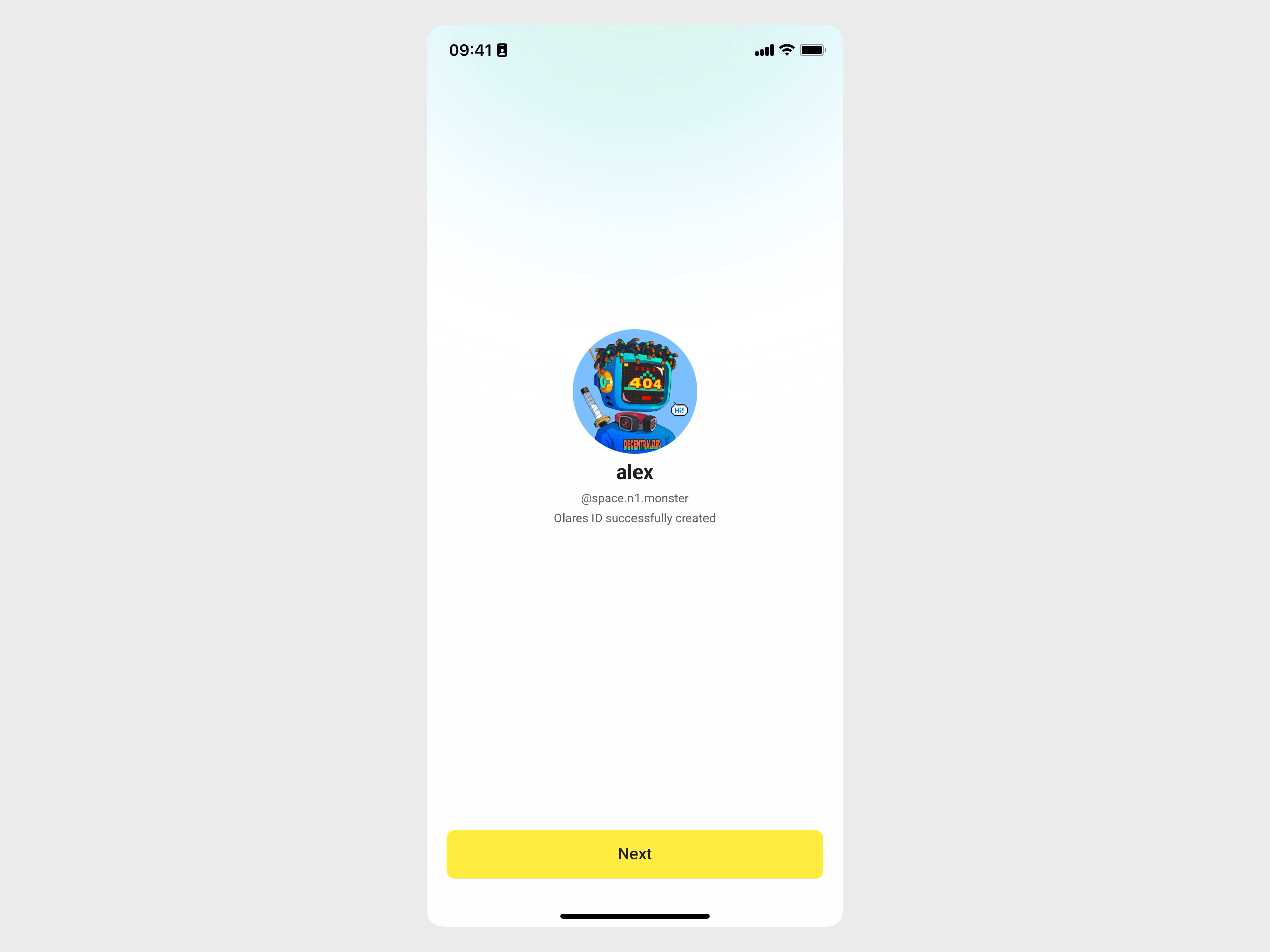 Olares ID created with admin privileges