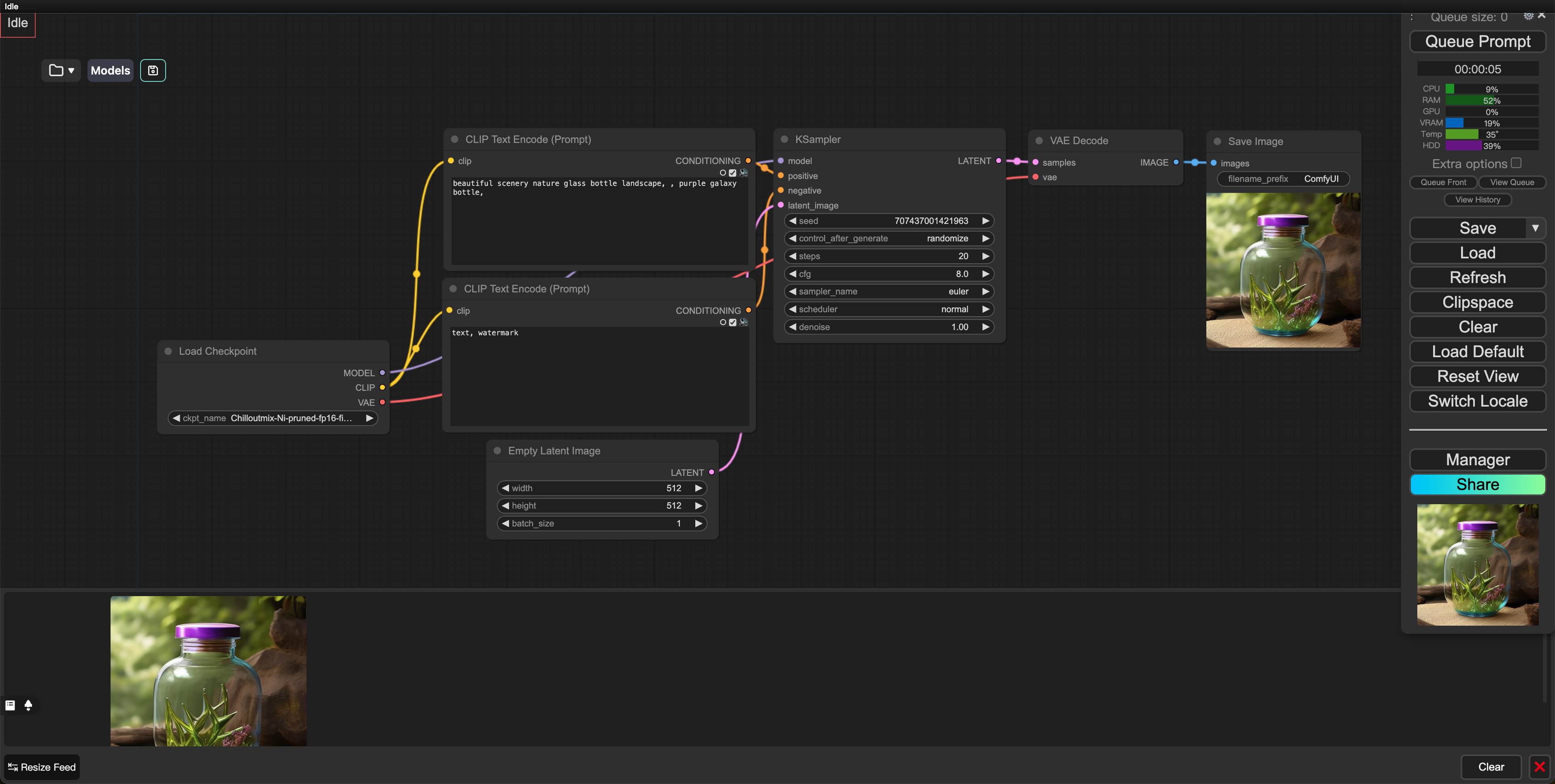 ComfyUI Interface