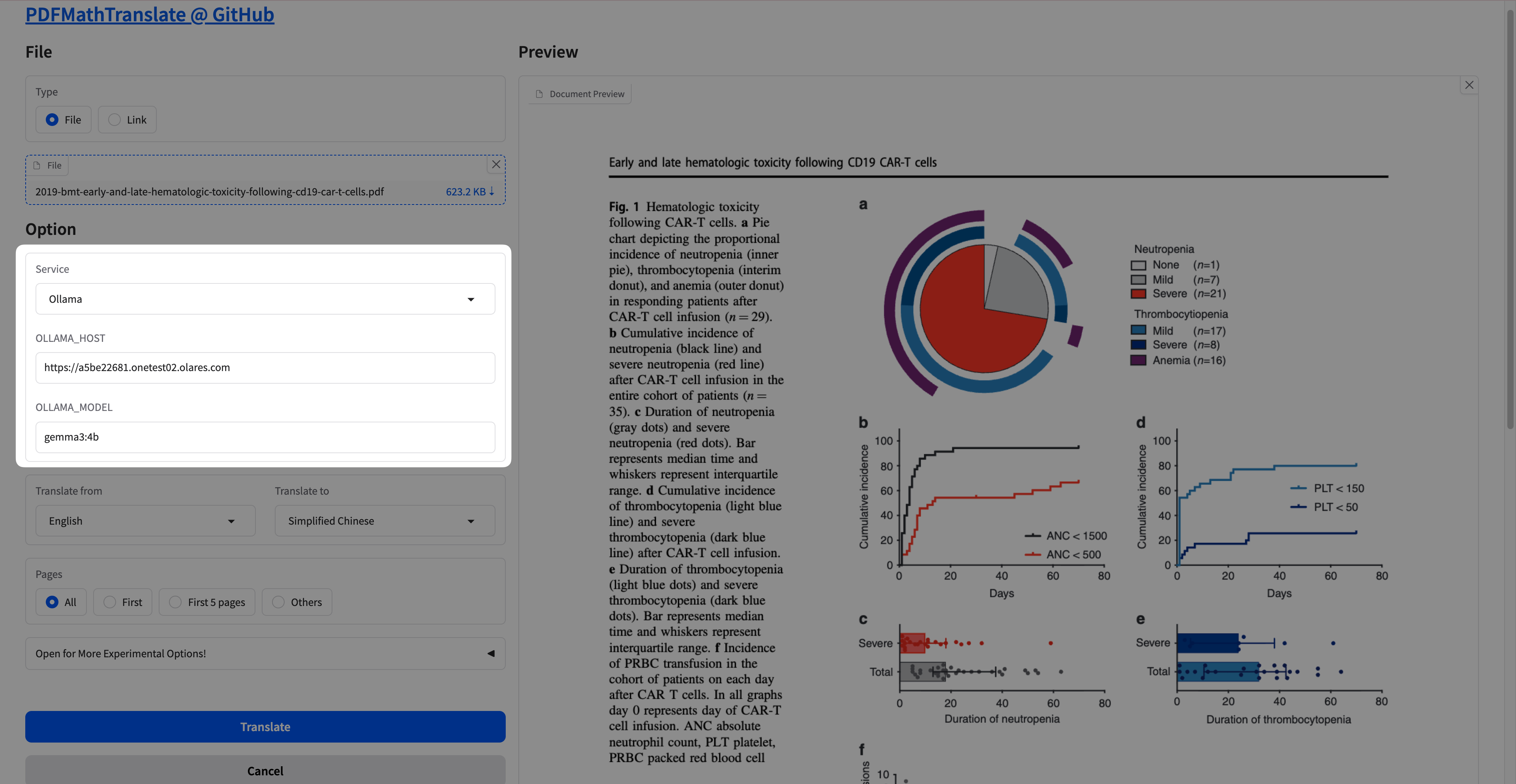 Open PDFMathTranslate