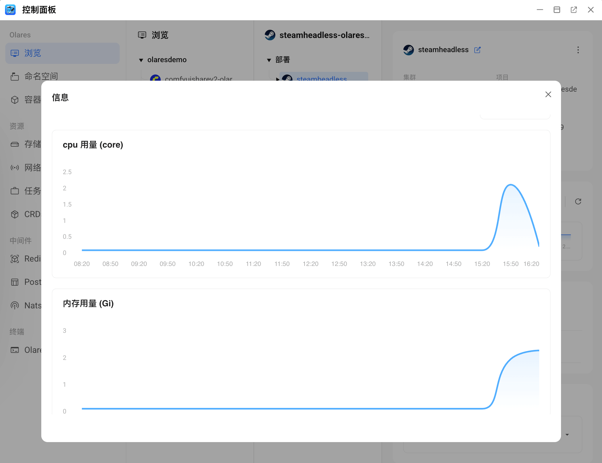 检查 Steam 资源使用